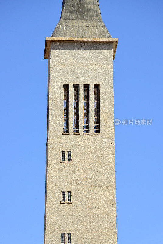 福音路德教会钟楼，Alagi Sq。阿斯马拉,厄立特里亚